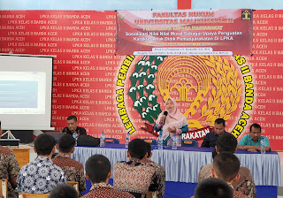 Akademisi FH Unimal Bina Karakter Anak di LPKA Banda Aceh