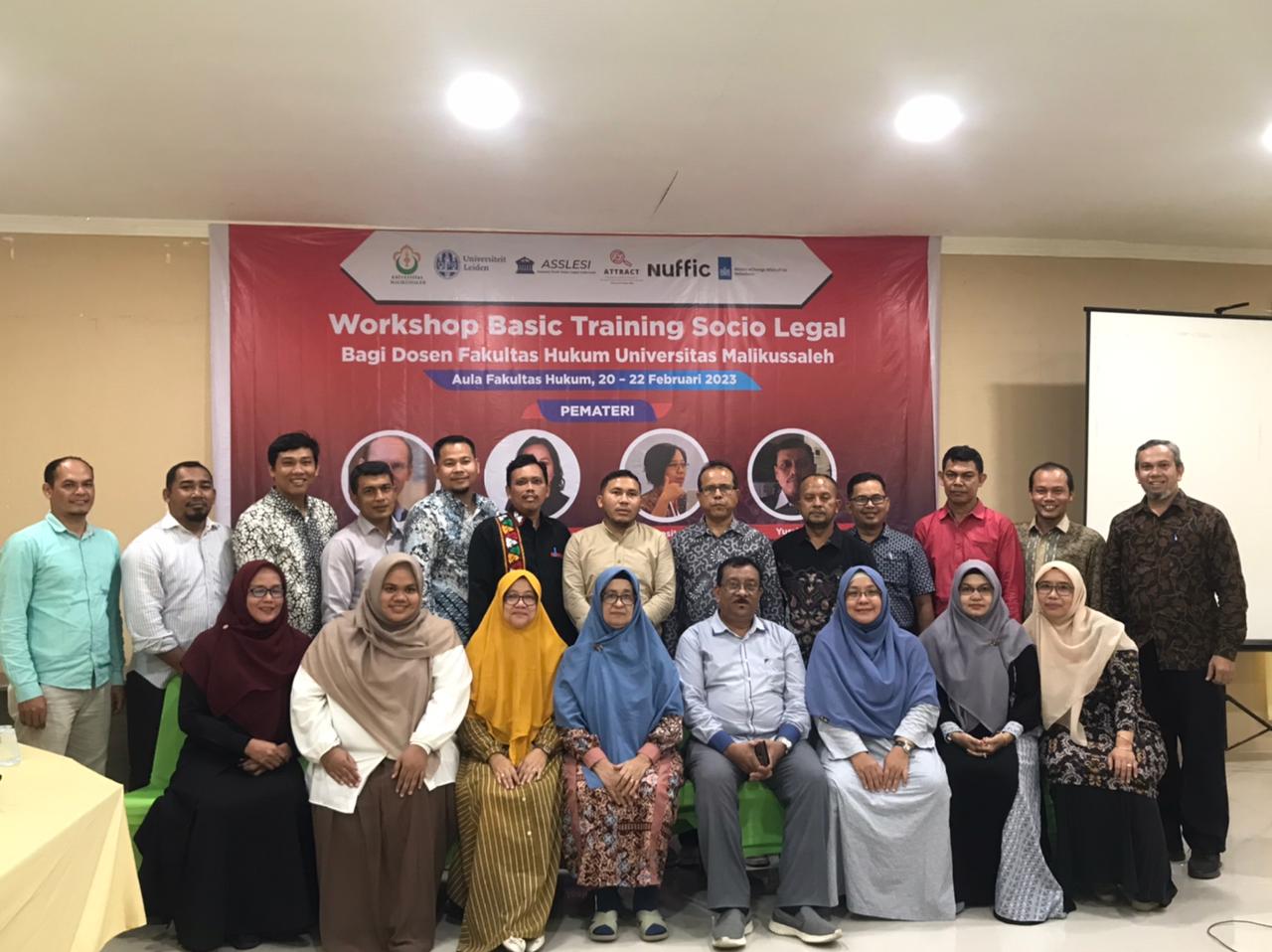 Fakultas Hukum Unimal Gelar Workshop Basic Training Sosio Legal